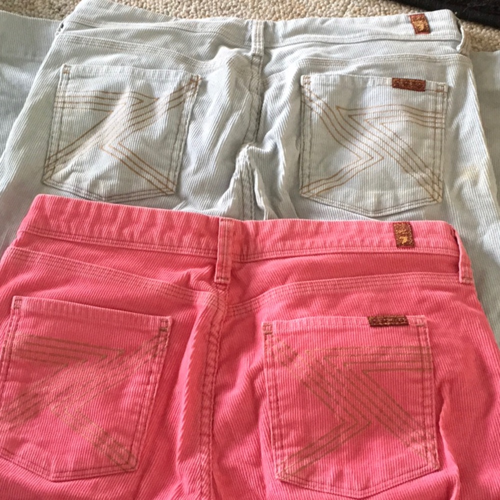 7 For All Mankind corduroy jeans - 30